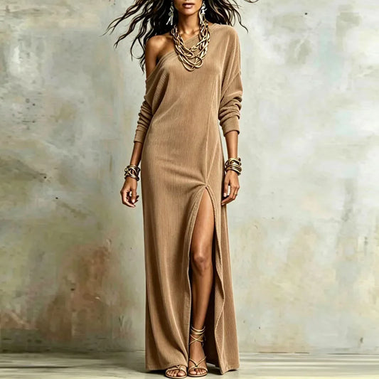 Elena Off Shoulder Maxi Dress