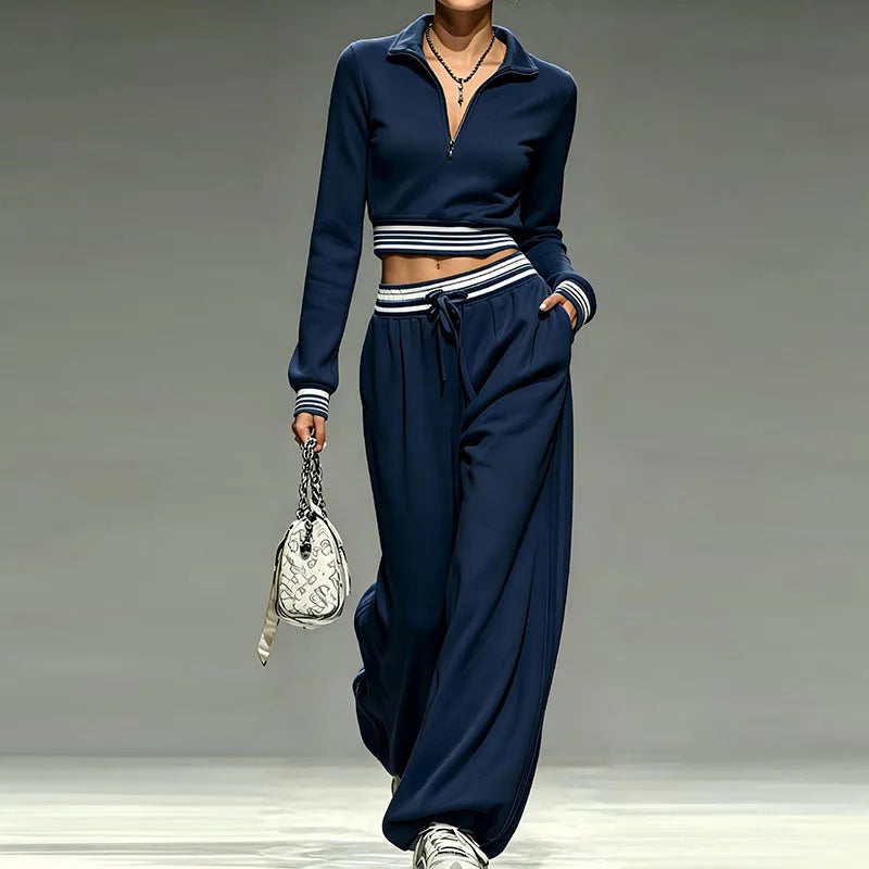 Roslie Relaxed Zip Activewear Set