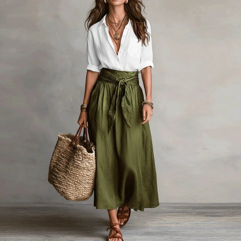 Camila Linen Co-Ord Set