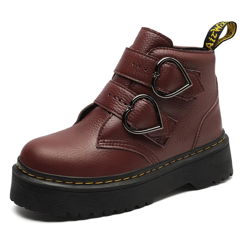 Orlinda Supportive Leather Platforms