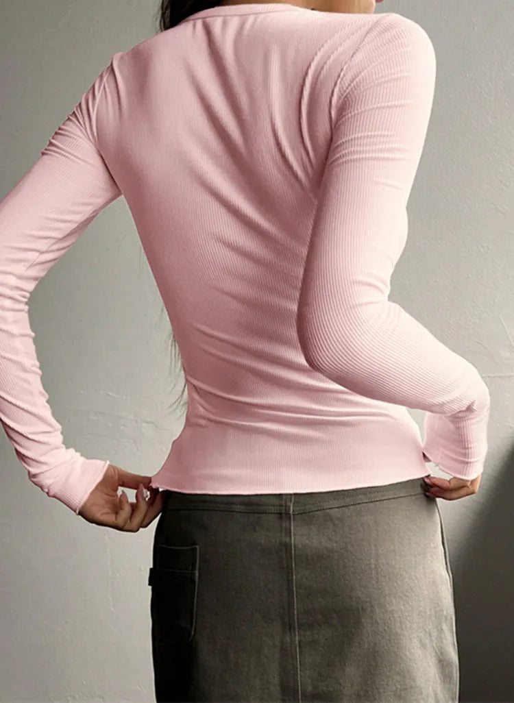 Madona Rib Henley