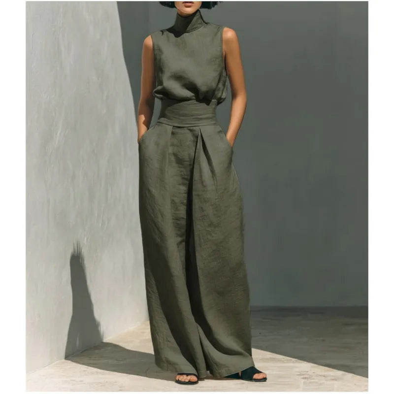 Amara High Waist Jumpsuit