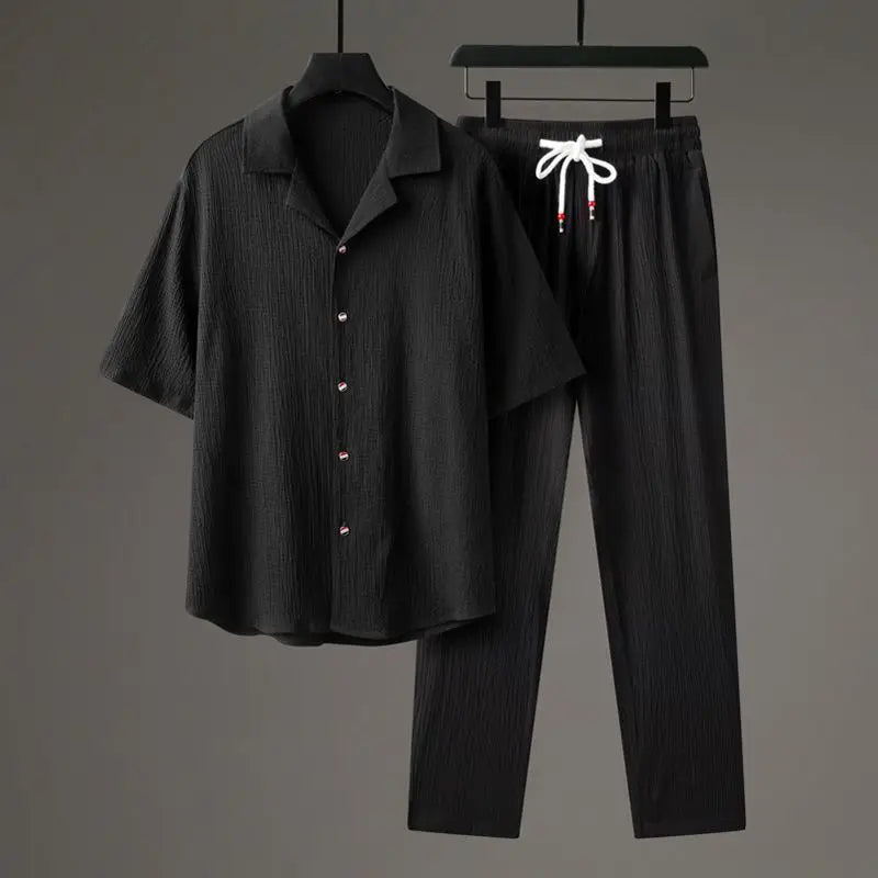 Victor Linen Two Piece Set