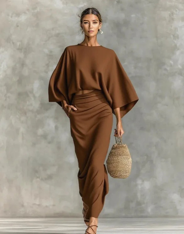 Amanda Bat Sleeve Set