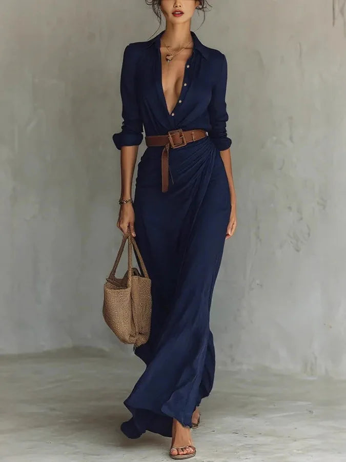 Lily Wrap Maxi Dress