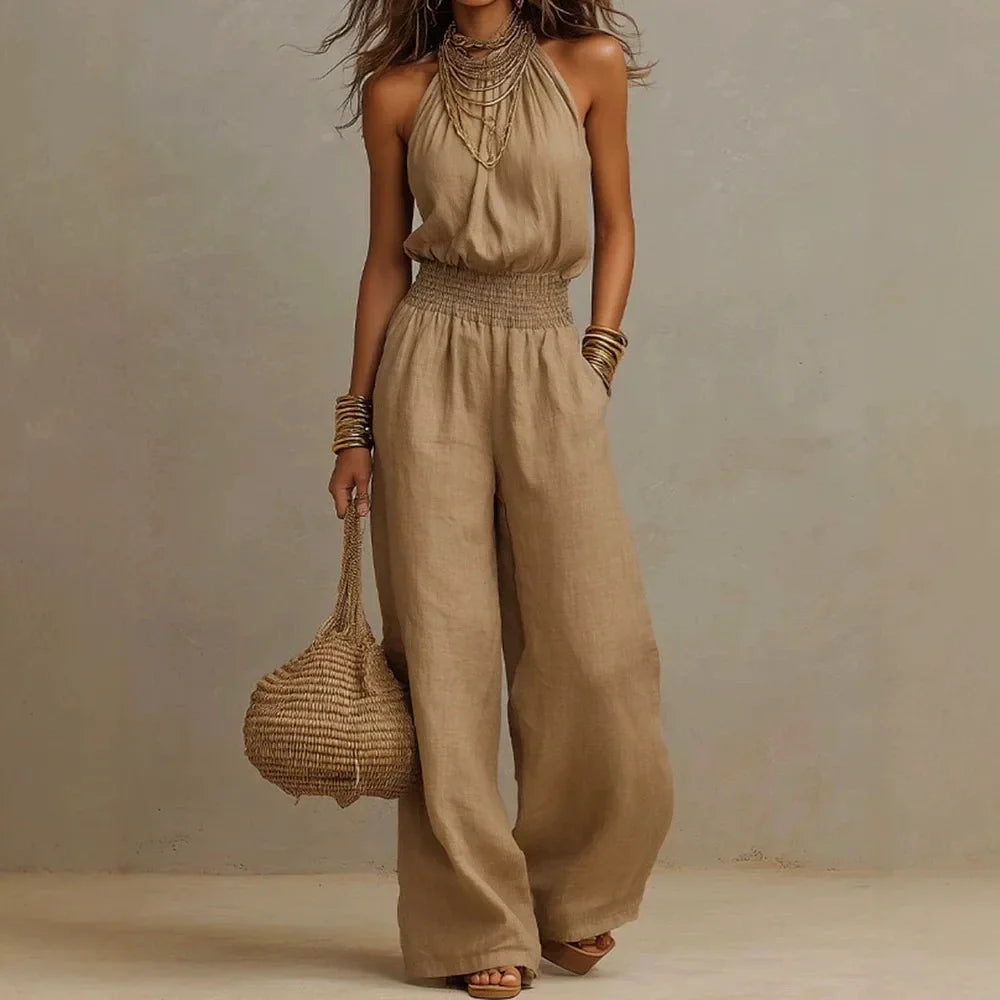 Lorena Flowing Wide Leg Jumpsuit