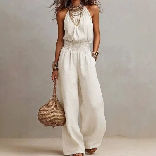 Lorena Flowing Wide Leg Jumpsuit