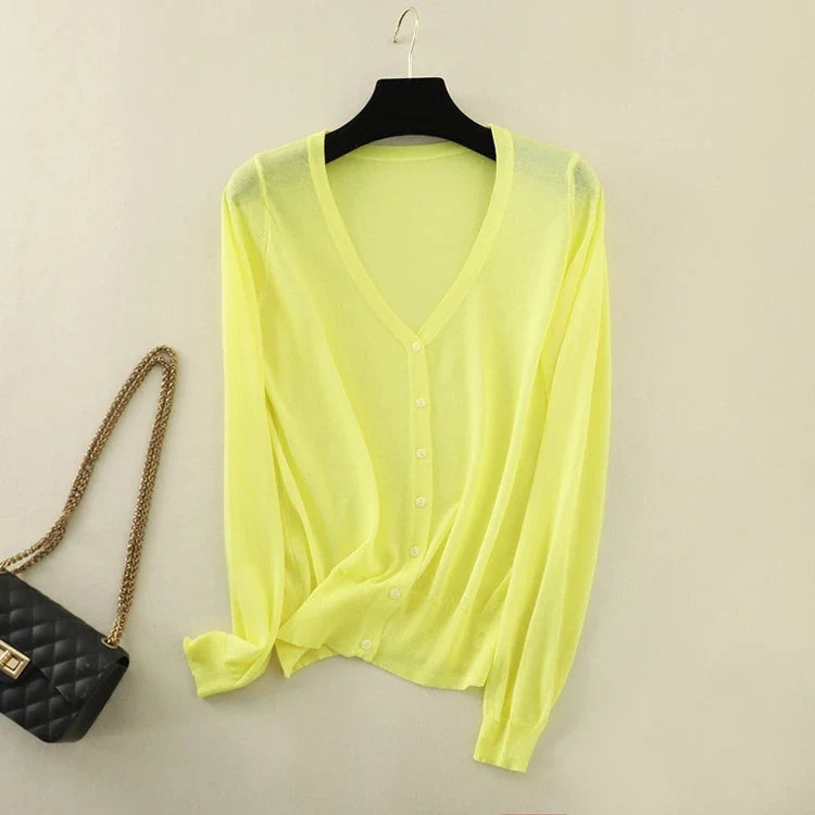 Josephine Ice Silk Cardigan