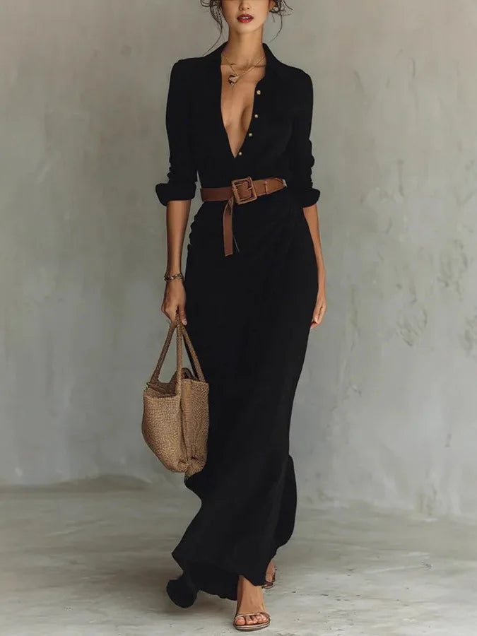 Lily Wrap Maxi Dress