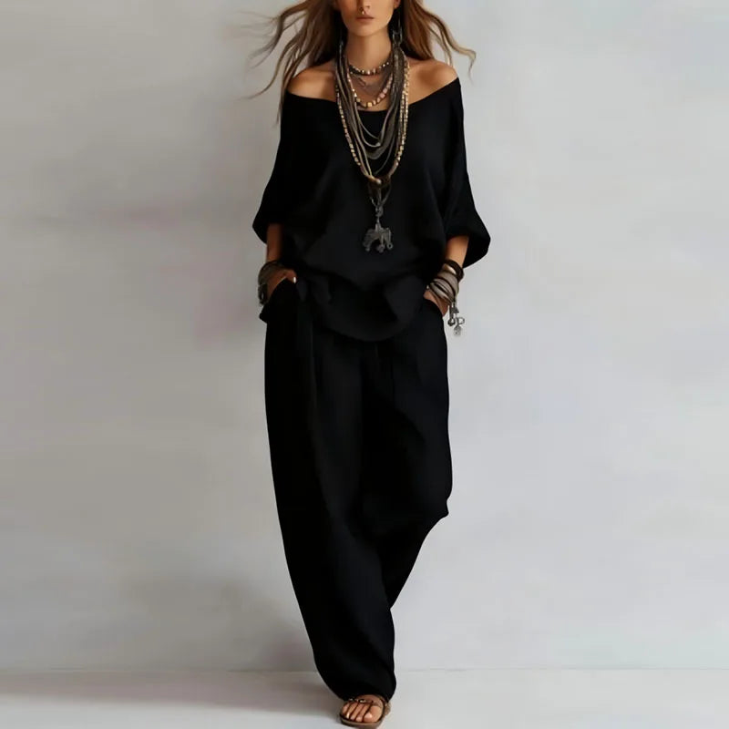 Mia Off Shoulder Co-ord Set