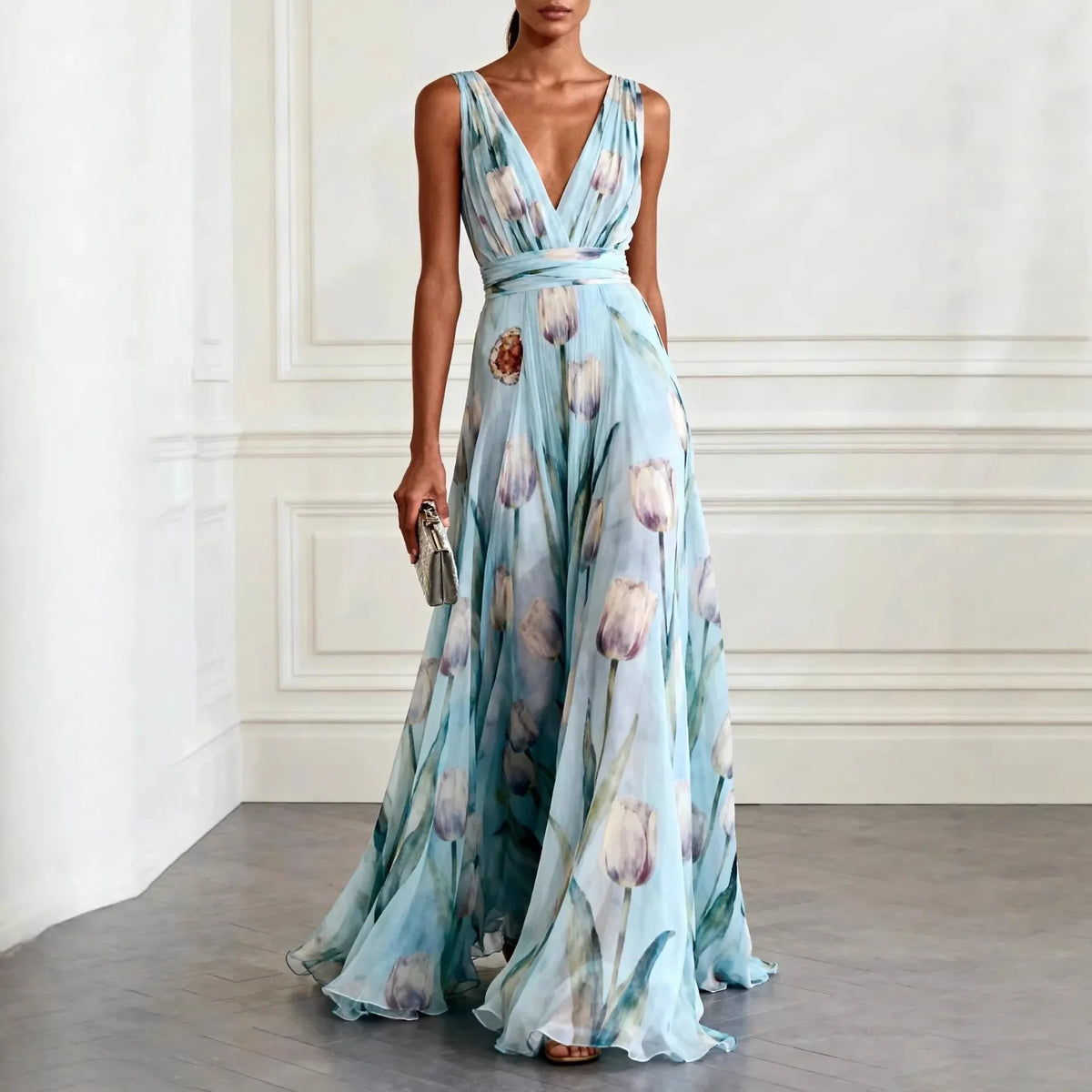 Victoria Tulip Wedding Guest Dress