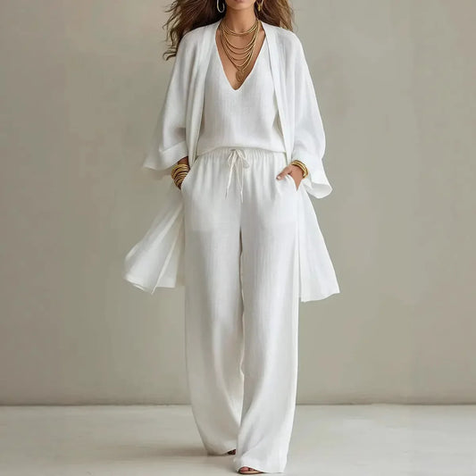 Bailey Linen 3 Piece Co-ord Set