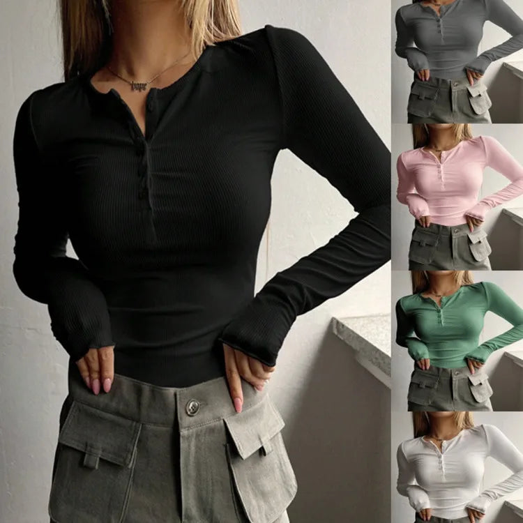 Madona Rib Henley