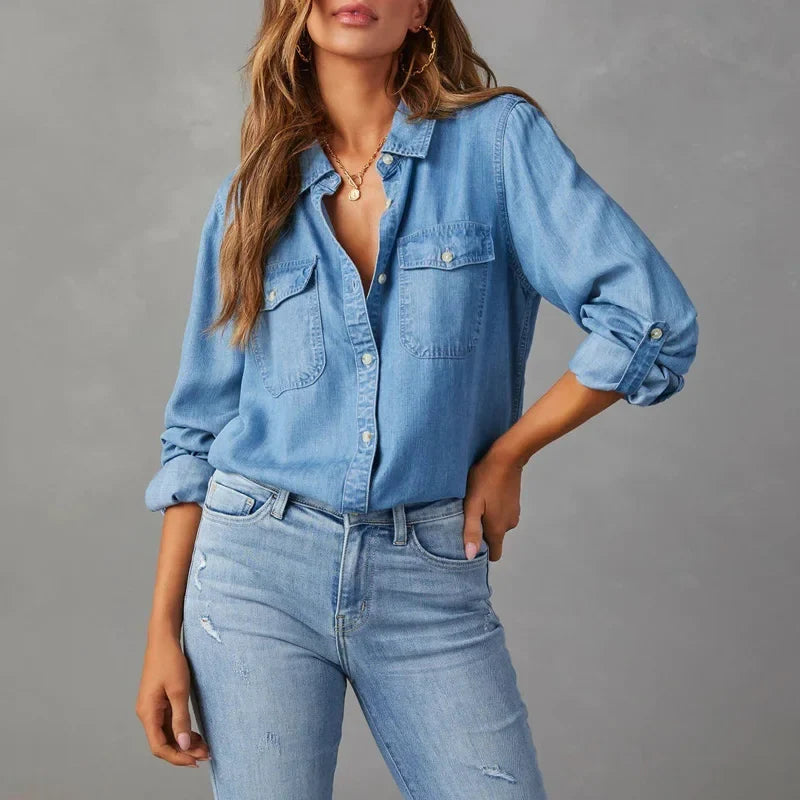Linda Relaxed Denim Shirt