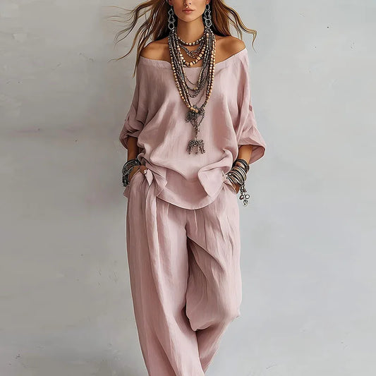 Mia Off Shoulder Co-ord Set