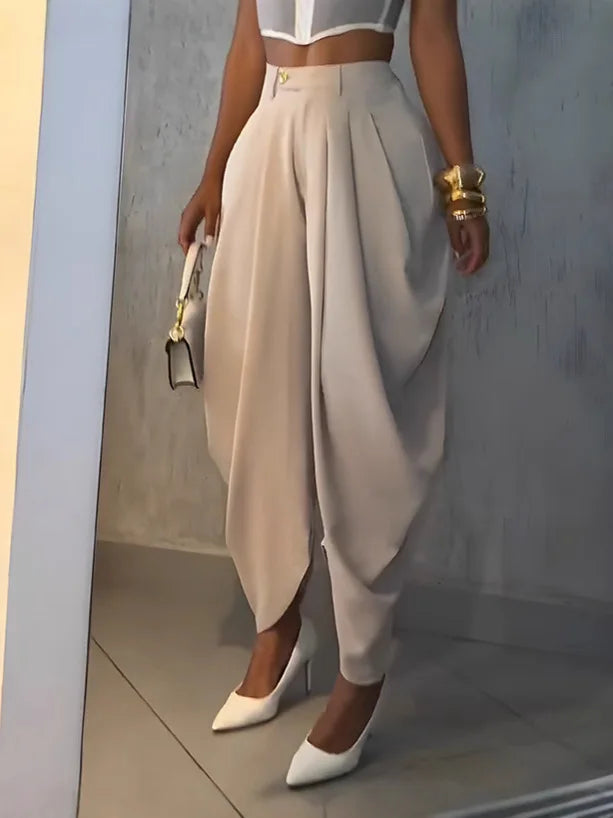 Arya Draped Harem Trousers