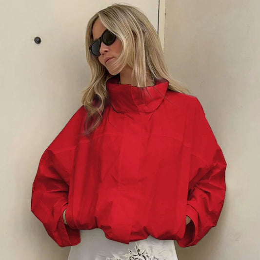 Olivia Zip Up Windbreaker