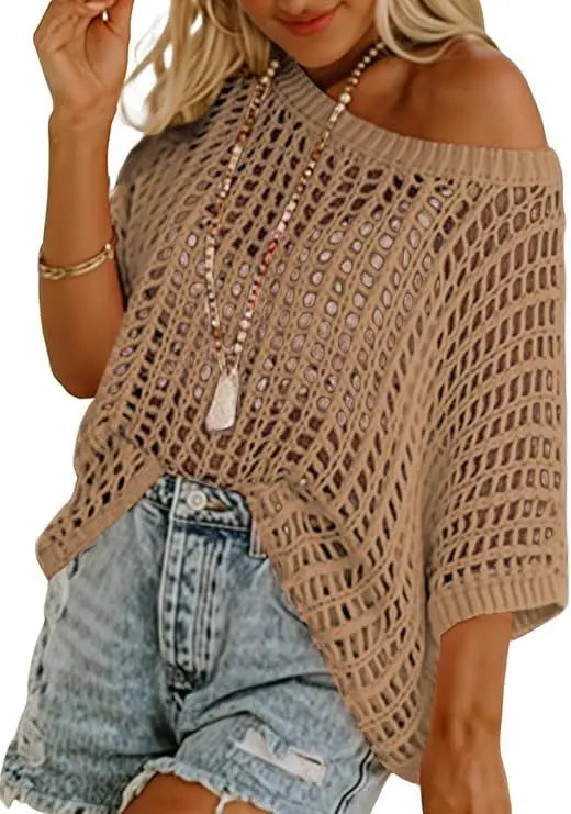 Brielle Open Knit Sweater