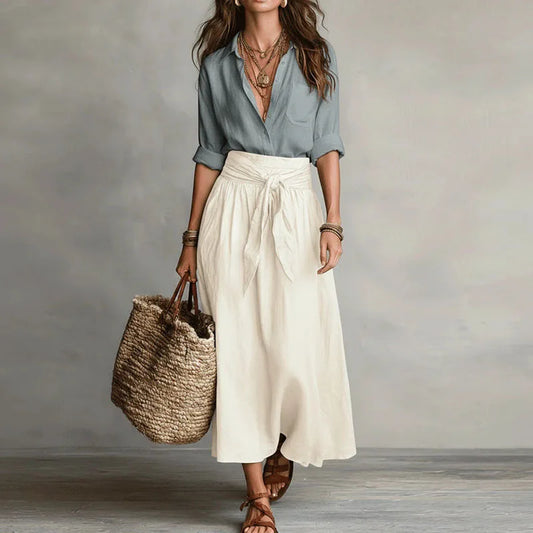 Camila Linen Co-Ord Set