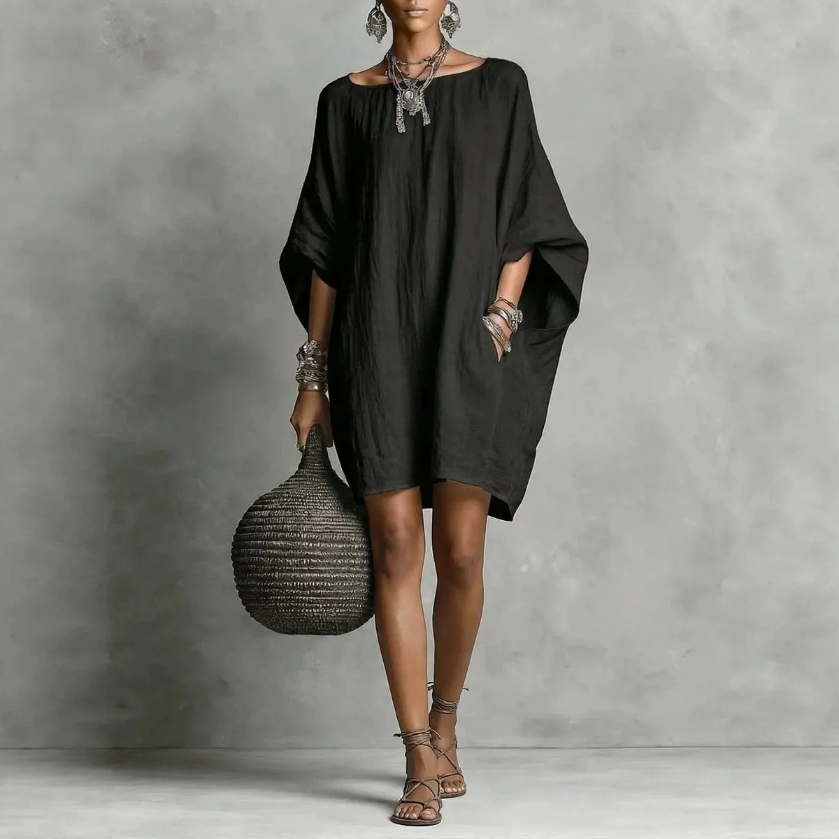 Lindsey Effortless Tunic Dress