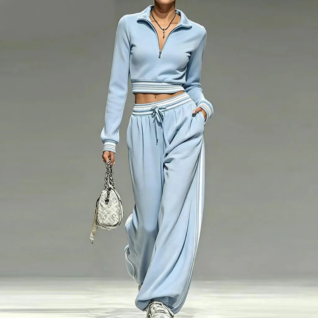 Roslie Relaxed Zip Activewear Set