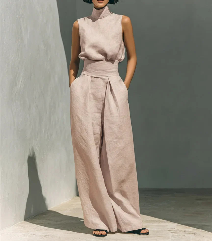 Amara High Waist Jumpsuit