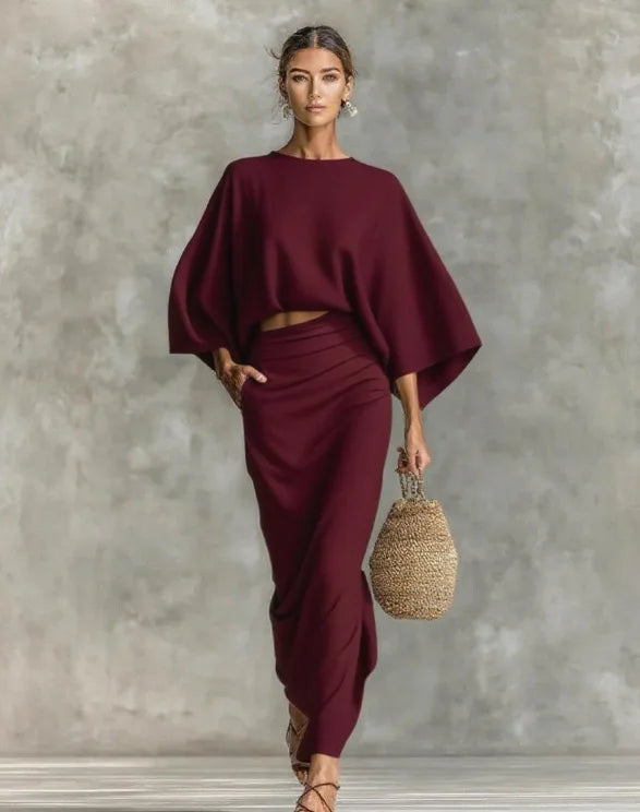 Amanda Bat Sleeve Set