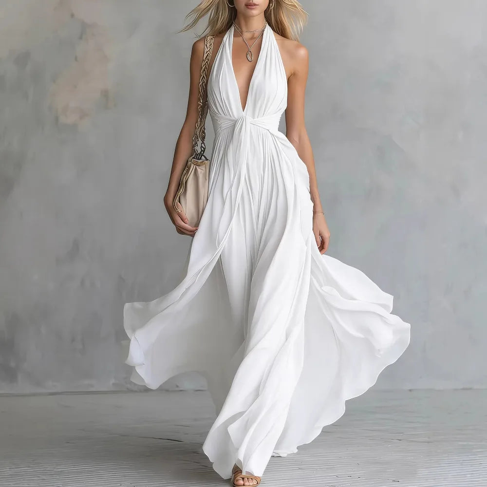 Roselyn Flowy Evening Dress