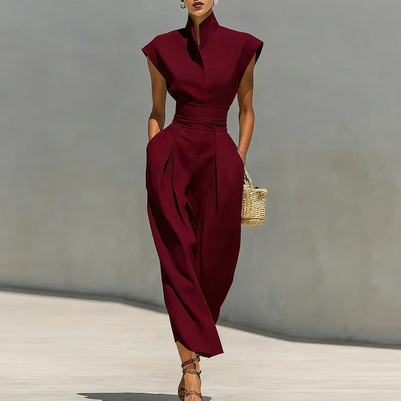 Emma Structured Midi Dress