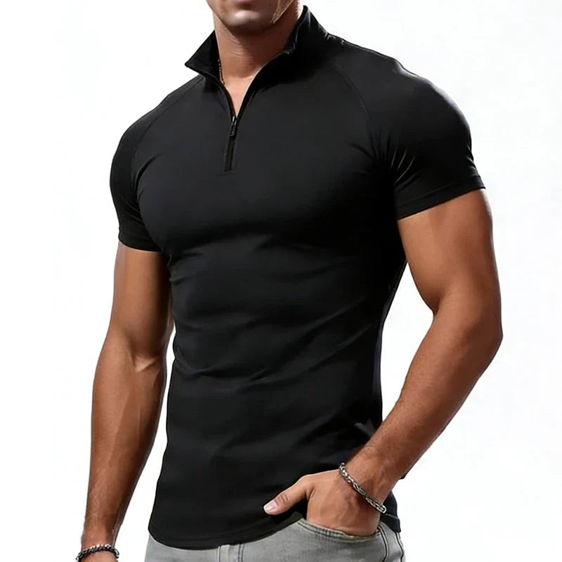 Leon Half-Zip Compression Shirt
