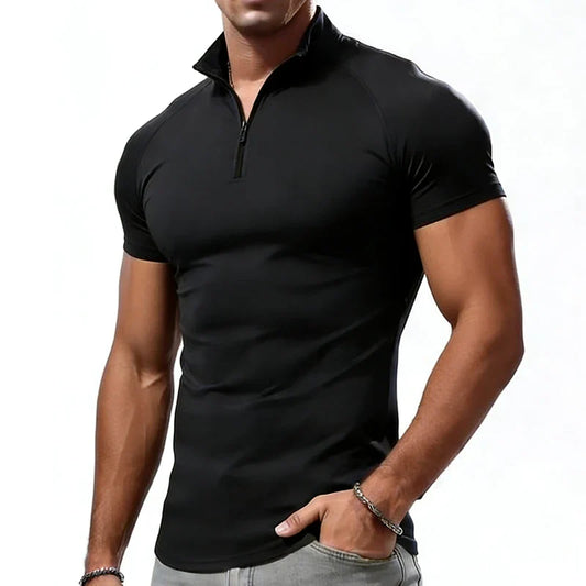 Leon Half-Zip Compression Shirt