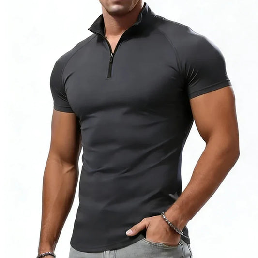 Leon Half-Zip Compression Shirt
