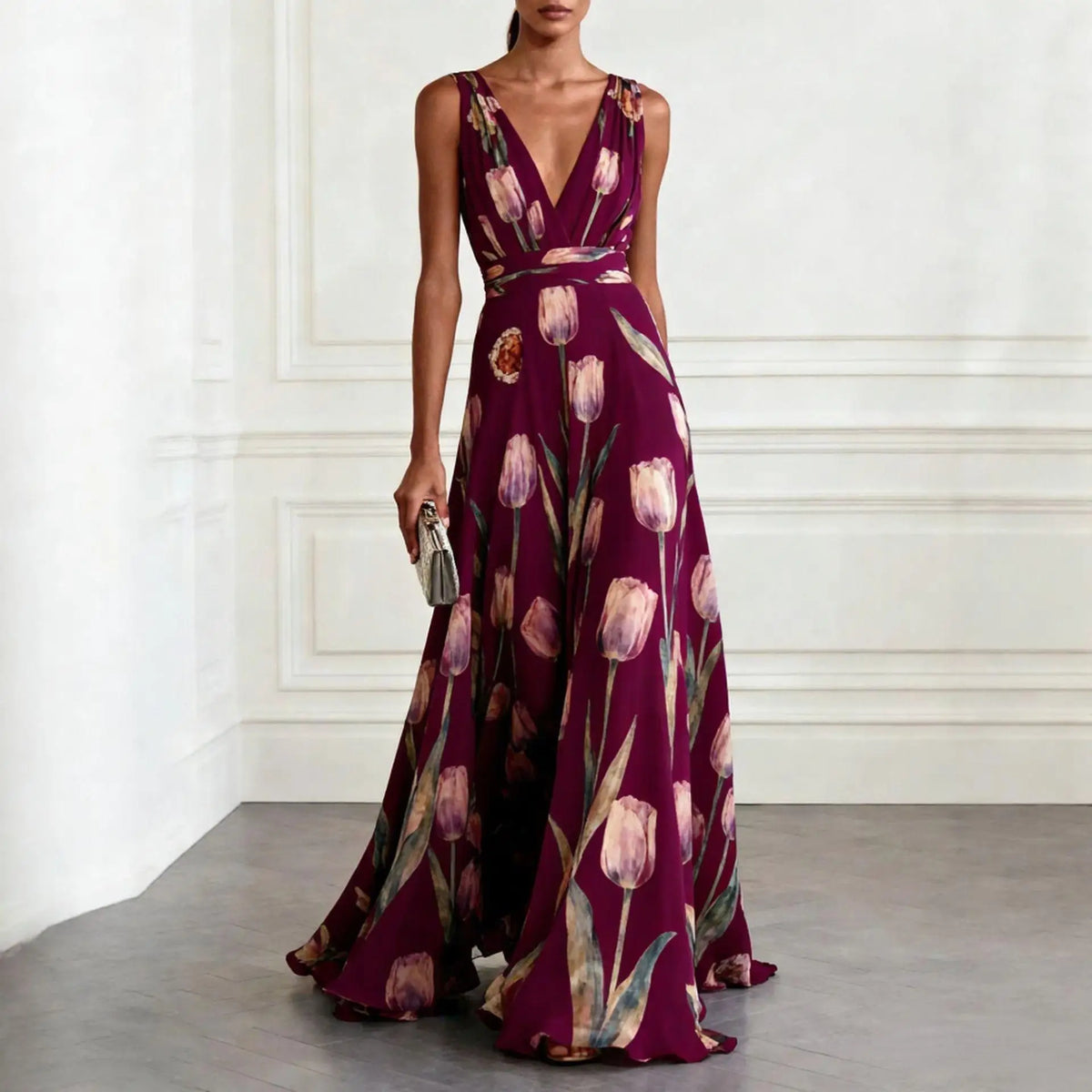 Victoria Tulip Wedding Guest Dress