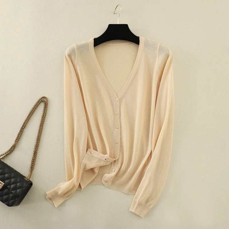 Josephine Ice Silk Cardigan