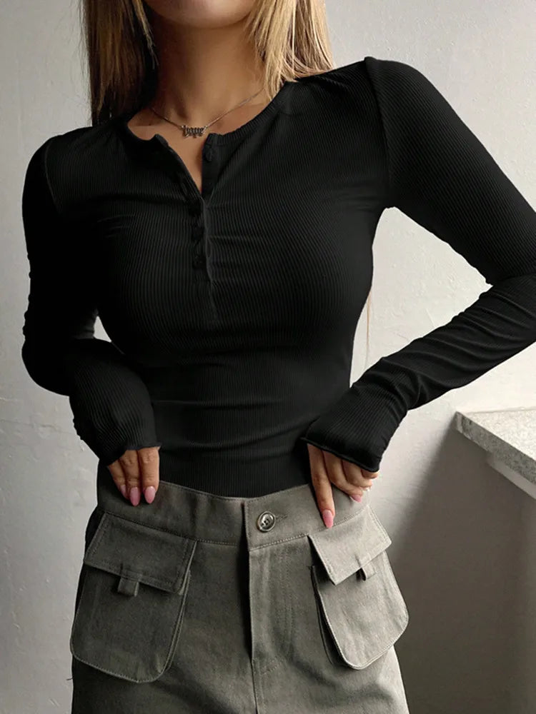 Madona Rib Henley
