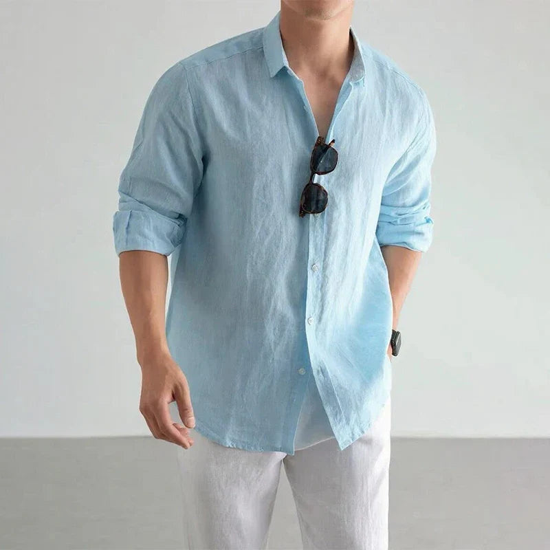 Shoreline Breeze Linen Shirt