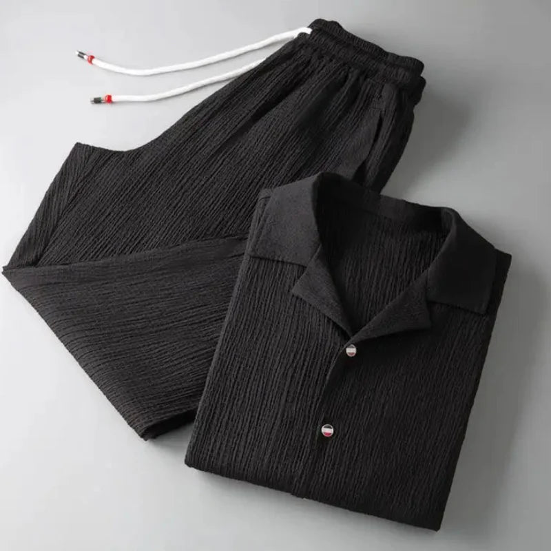 Victor Linen Two Piece Set
