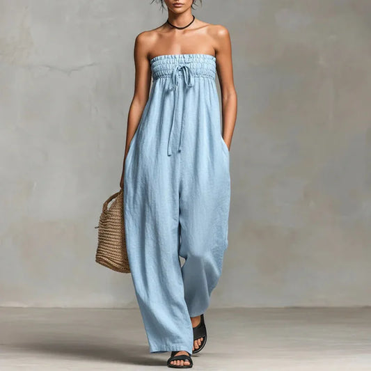 Zafira Off Shoulder Jumpsuit