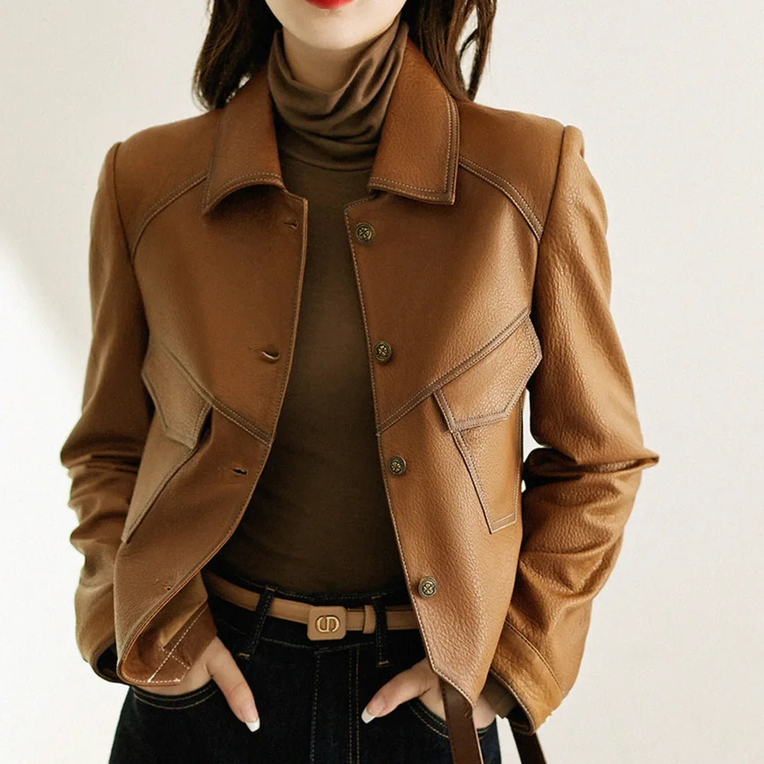Matilda Biker Leather Jacket