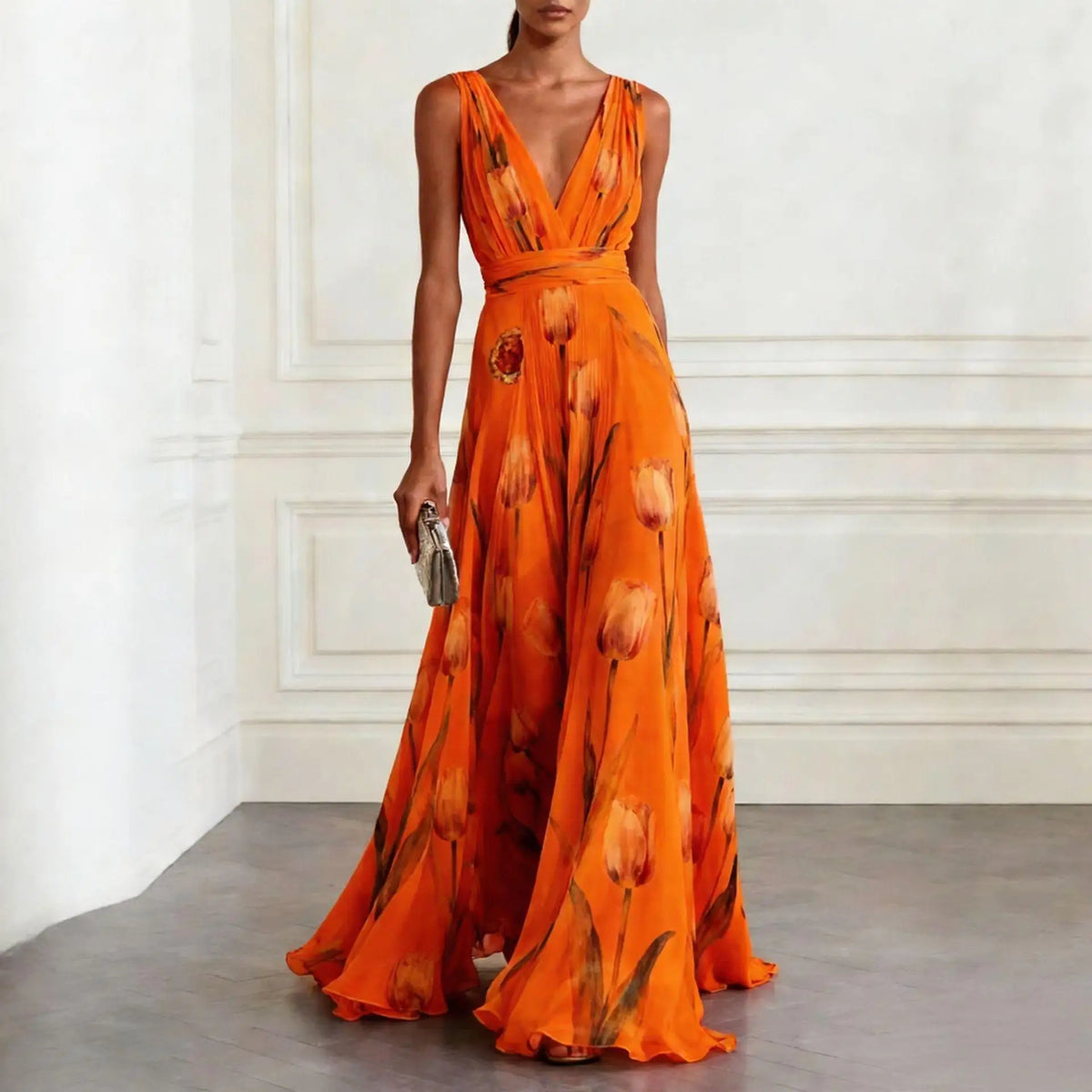 Victoria Tulip Wedding Guest Dress