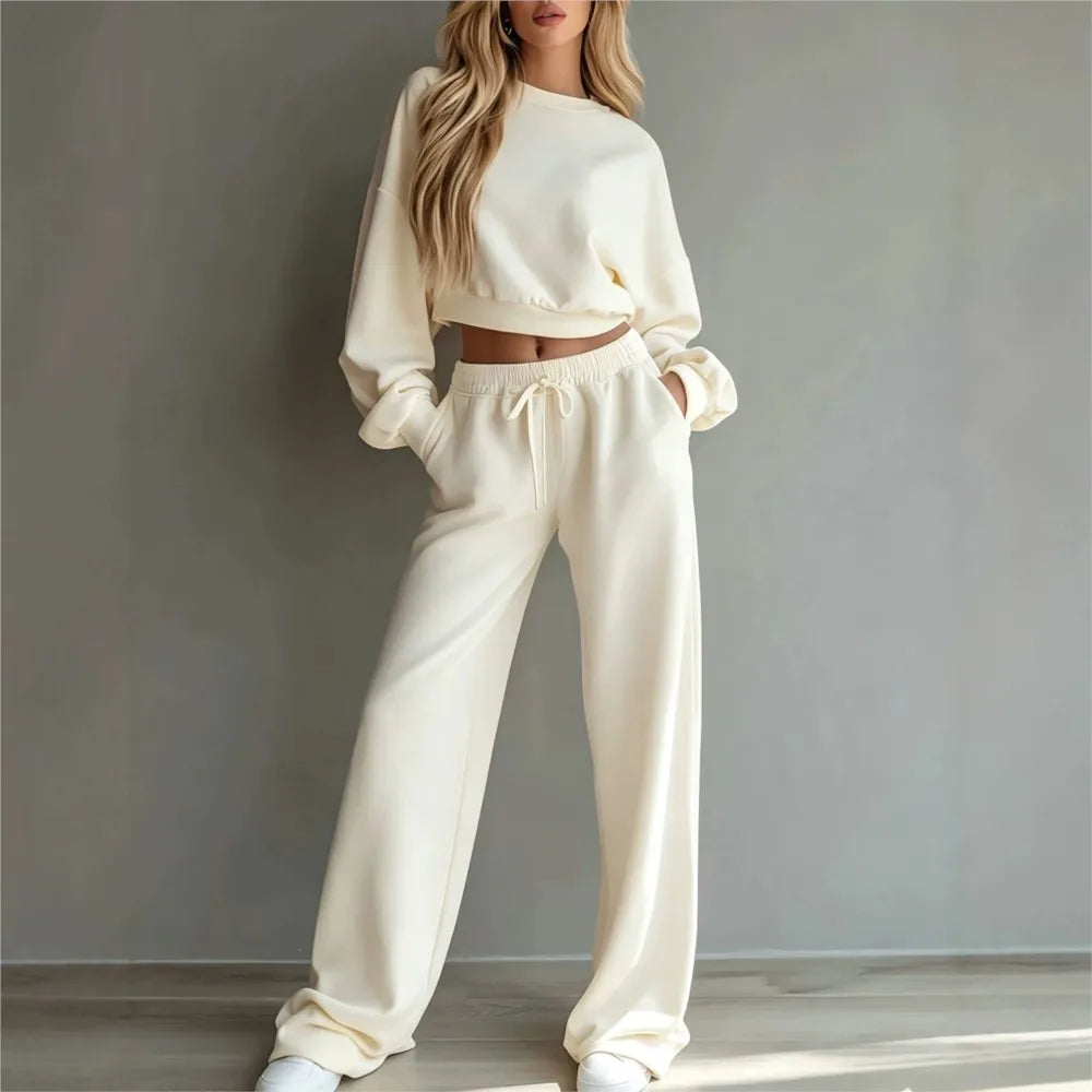 Elowen Cropped Lounge Set