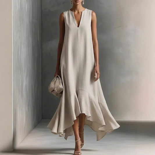 Charlotte V Neck Flowy Sundress