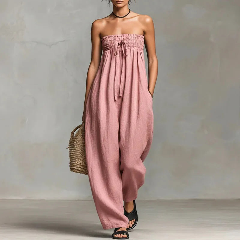 Zafira Off Shoulder Jumpsuit