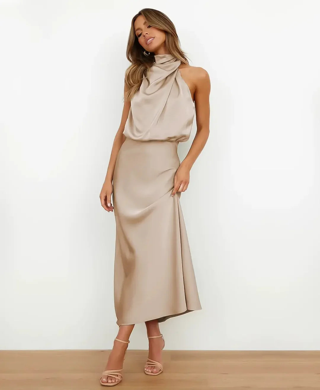 Taylor Elegant Midi Dress