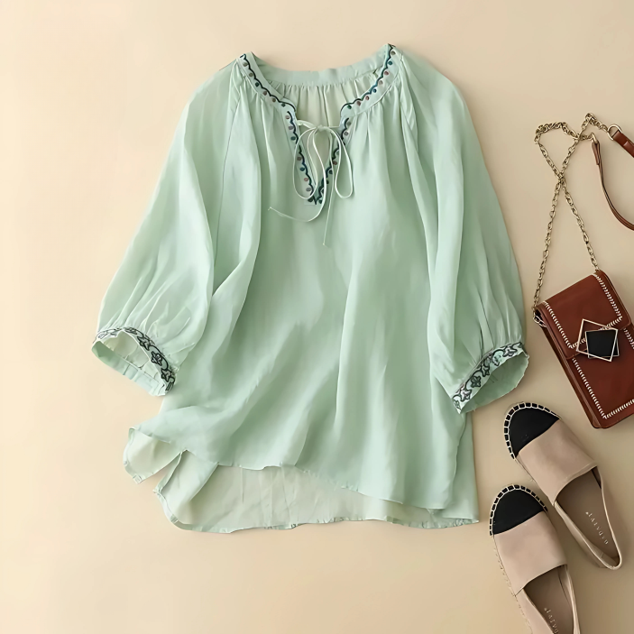 Ardene Cotton Embroidery Shirt