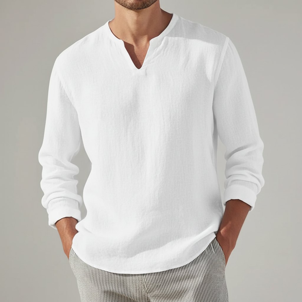 Nova Linen Long Sleeve Shirt