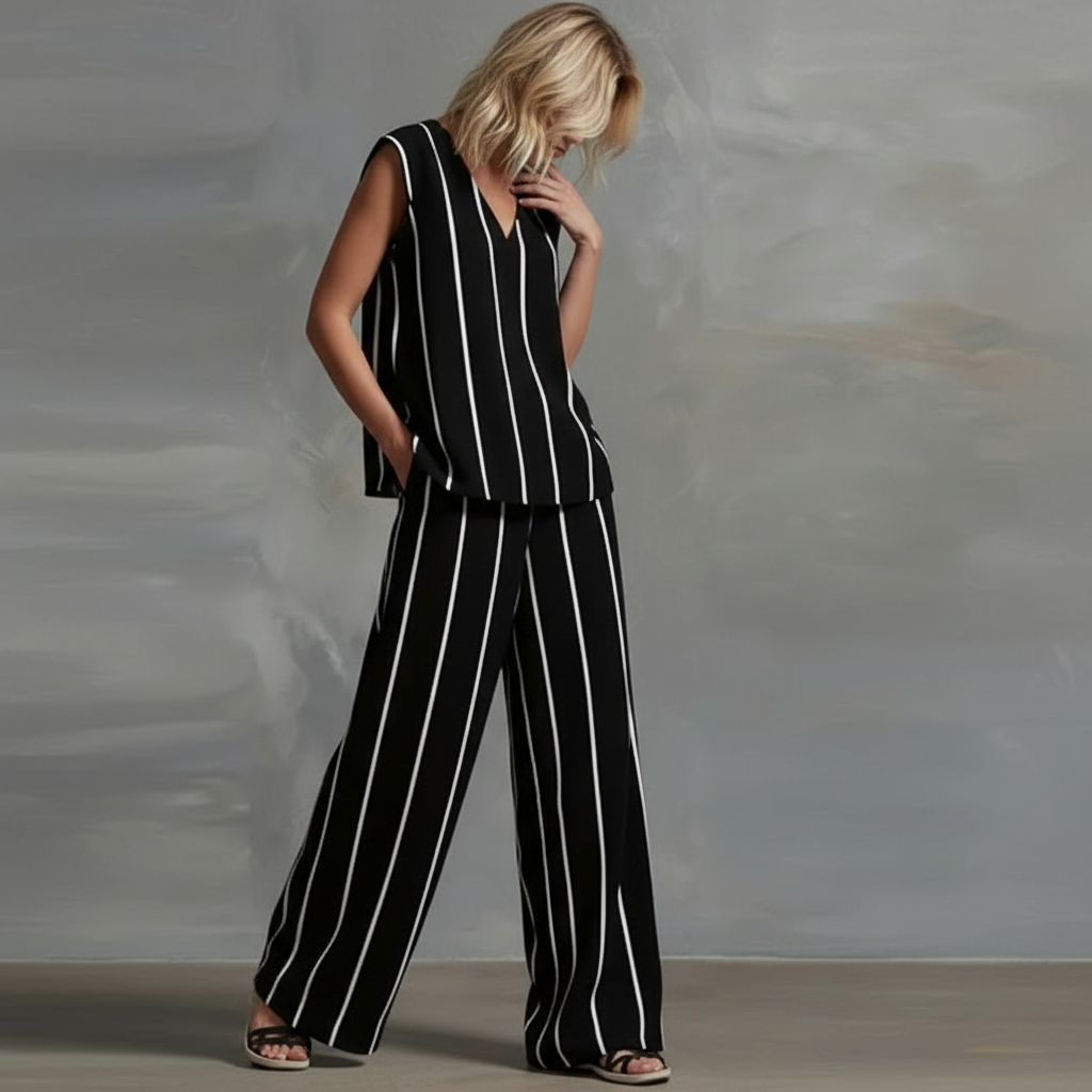 Amelia Striped Summer Set