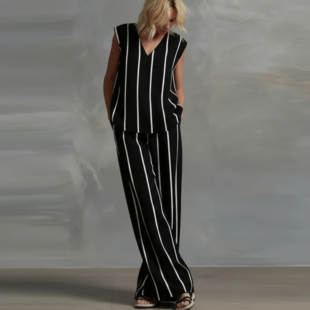 Amelia Striped Summer Set