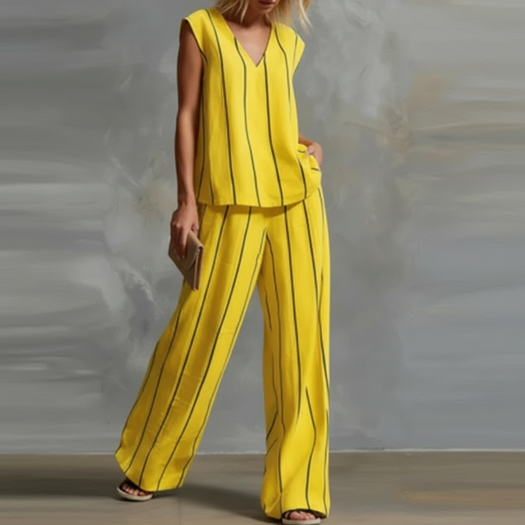 Amelia Striped Summer Set