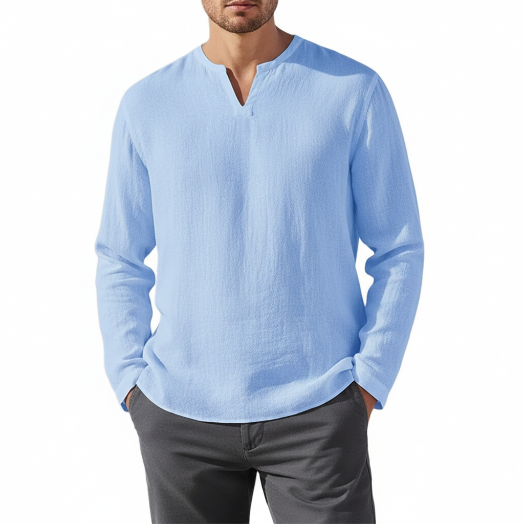 Nova Linen Long Sleeve Shirt